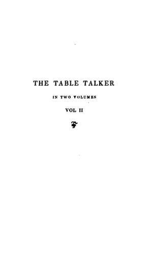 The table talker