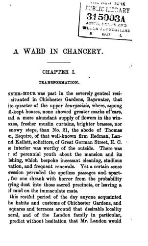 A ward in chancery