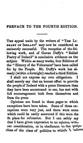 The history of the volunteers of 1782