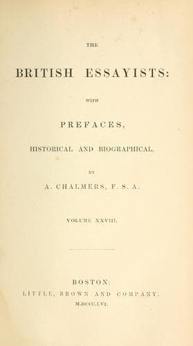 The British essayists
