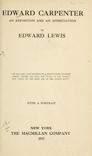 Edward Carpenter
