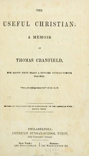 The Useful Christian