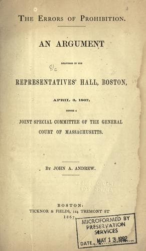 The errors of prohibition