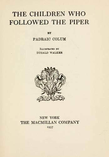 The children who followed the piper