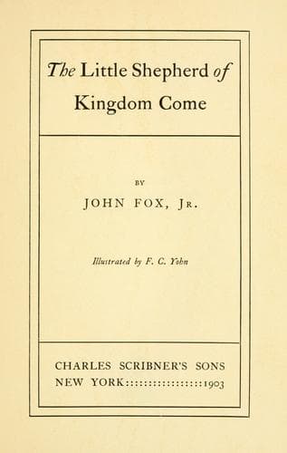 The little shepherd of Kingdom Come