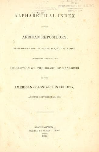 The African repository ...