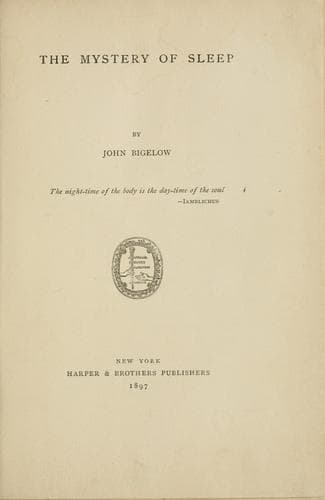 The mystery of sleep