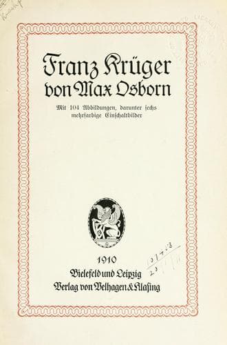 Franz Krüger