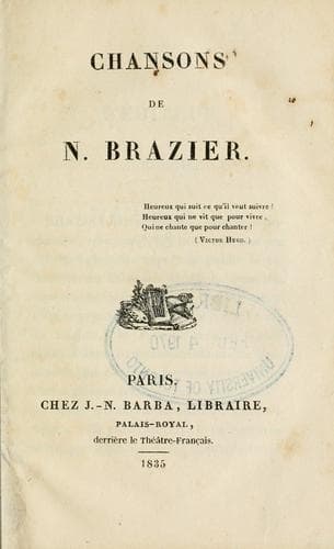 Chansons