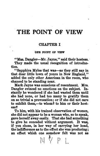 The Point of View