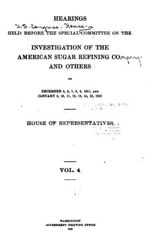 Hearings Held Before the Special Committee on the Investigation of the ...