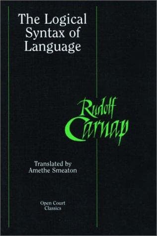 Logische Syntax der Sprache