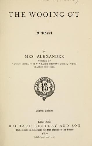The wooing o't