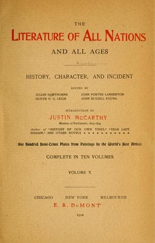 The literature of all nations and all ages