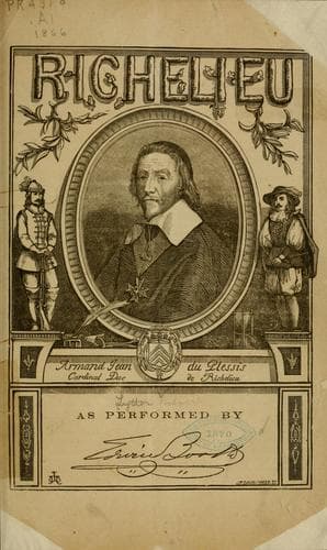 Bulwer's drama of Richelieu
