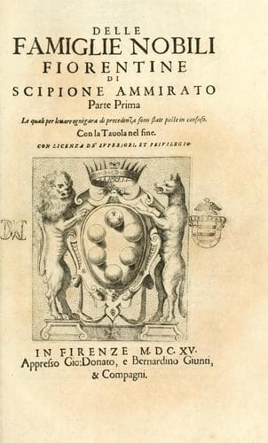 Delle famiglie nobili fiorentine