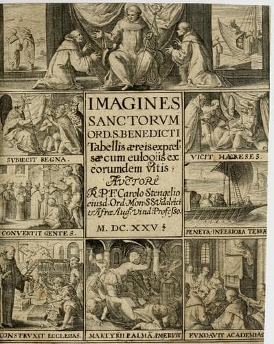 Imagines sanctorum ord. S. Benedicti