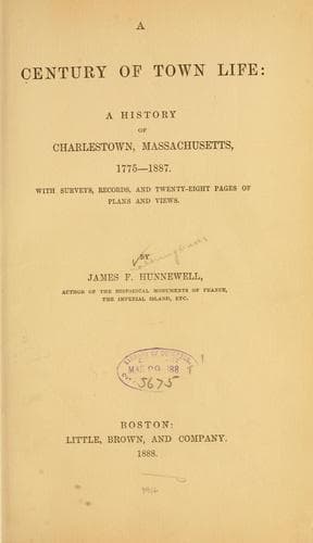 A century of town life