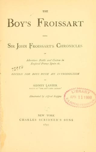 The Boy’s Froissart