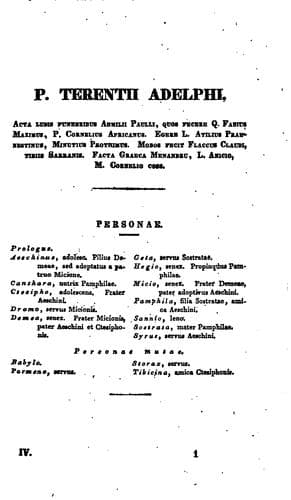 P. Terentii Afri Comoediae sex: Cum Interpretatione Donati et Calphurnii, et Commentario ...