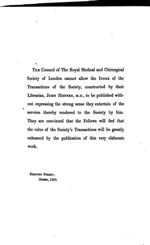 General Index to the First Thirty-Three Volumes of the Medico-Chirurgical Transactions