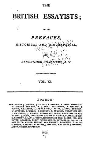 The British essayists