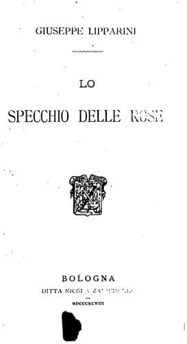 Lo specchio delle rose