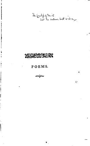 Poems, by Frederick Locker