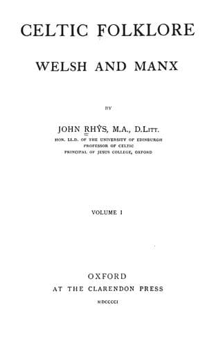 Celtic folklore