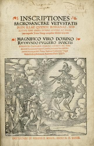 Inscriptiones sacrosanctae vetvstatis