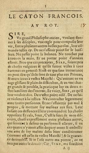 Le caton francois