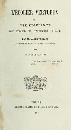 L'écolier vertueux
