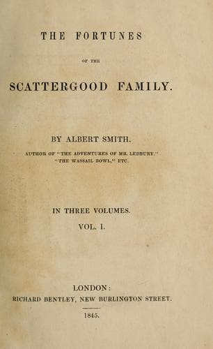 The fortunes of the Scattergood family
