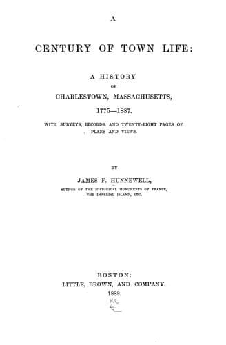 A century of town life