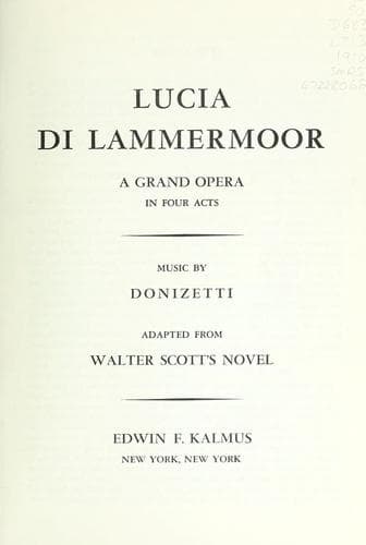 Lucia di Lammermoor