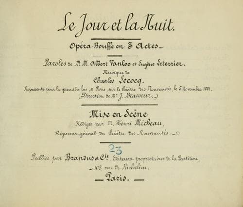 Le jour et la nuit