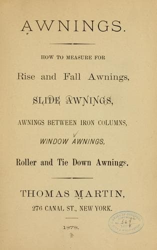 Awnings