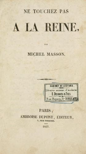 Ne touche pas à la reine