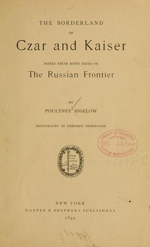 The borderland of czar and kaiser