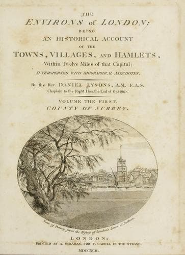 The environs of London