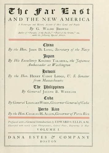 The Far East and the New America