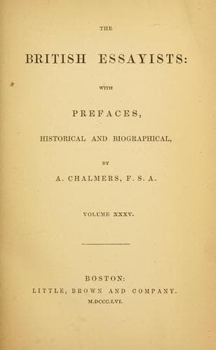 The British essayists