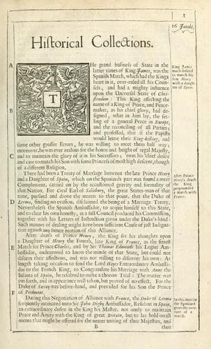 Historical collections of private passages of state, weighty matters in law, remarkable proceedings in five parliaments