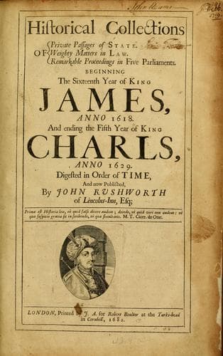 Historical collections of private passages of state