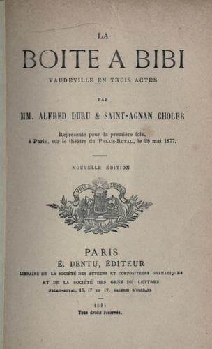 La boite à bibi