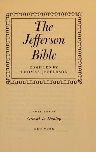 The Jefferson Bible
