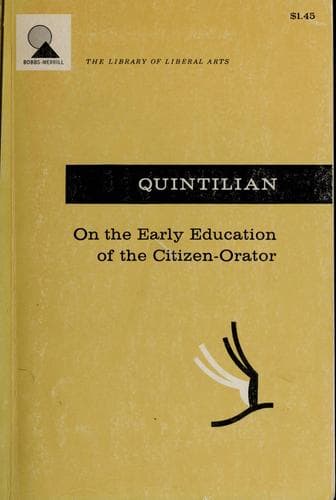 On the early education of the citizen-orator