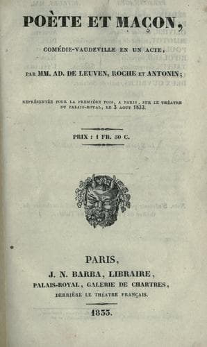 Poète et maçon