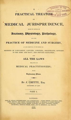 A practical treatise on medical jurisprudence