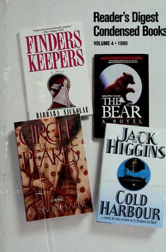 Reader's Digest Condensed Books--Volume 4 1990